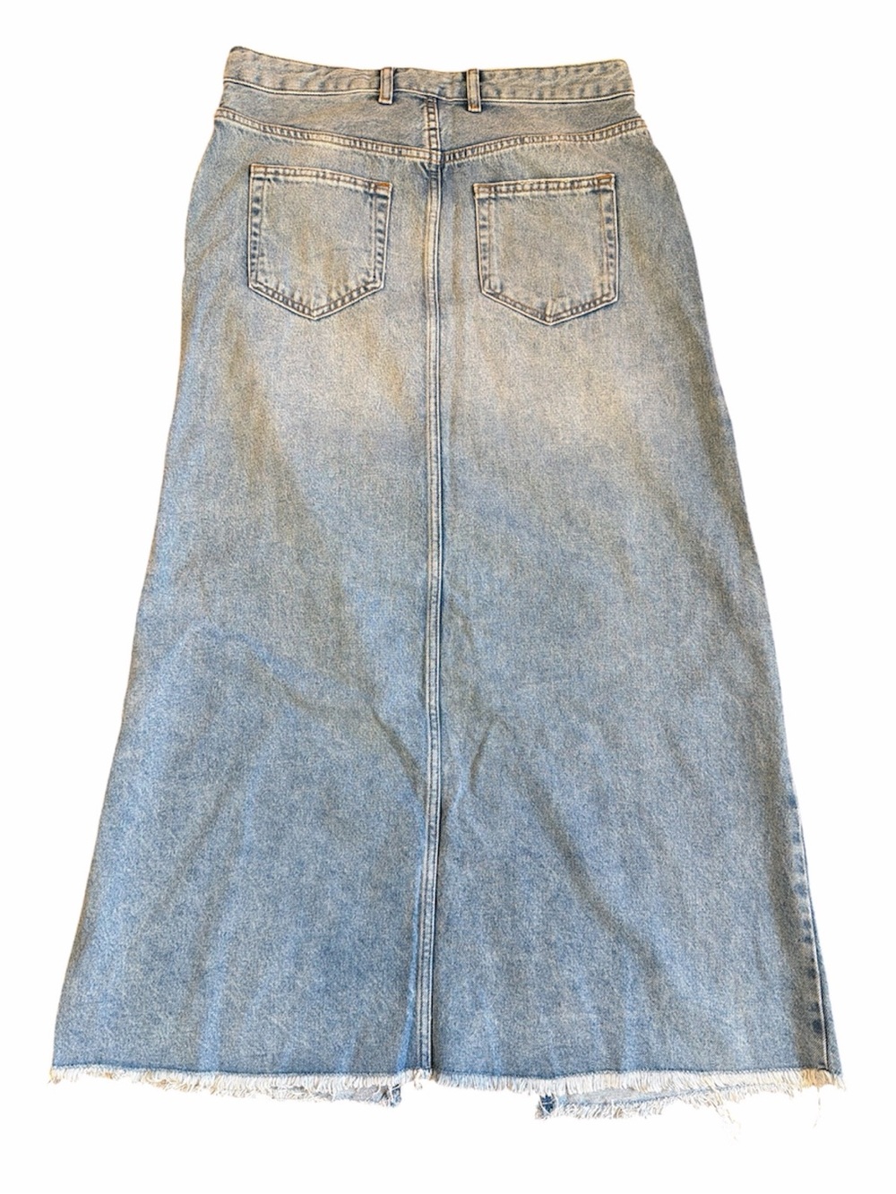 Pilcro Light Blue Denim Maxi Skirt - Picture 3 of 5